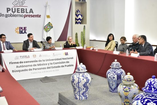 gobierno estatal y UNAM busqueda de personas desaparecidas