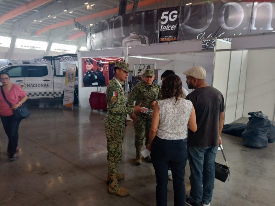 guardia nacional sedena estan feria de puebla
