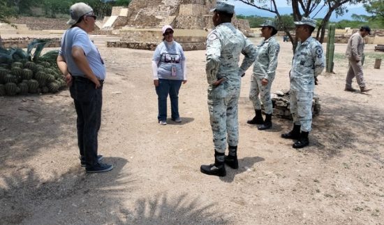 guardia nacional zona arqeologica tehuacan turismo