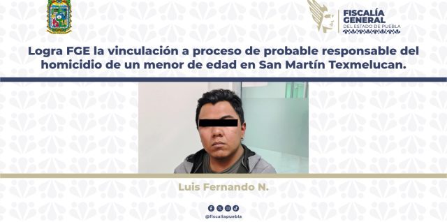 homicidio infantil texmelucan fge