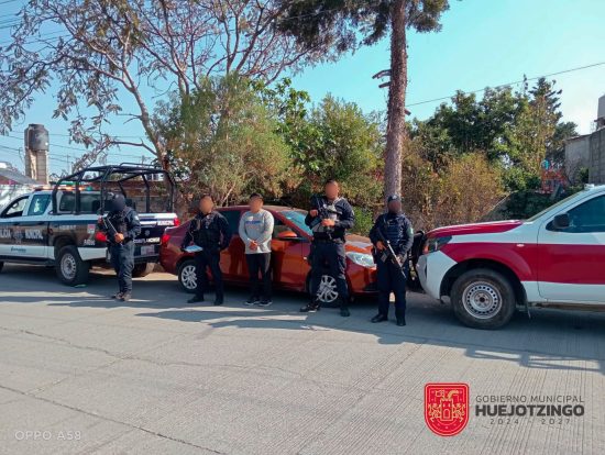 Policías de Huejotzingo y Cuautlancingo logran recuperar vehículo robado en operativo conjunto 1 huejotzingo policia municipal coronango vehiculo recuperado