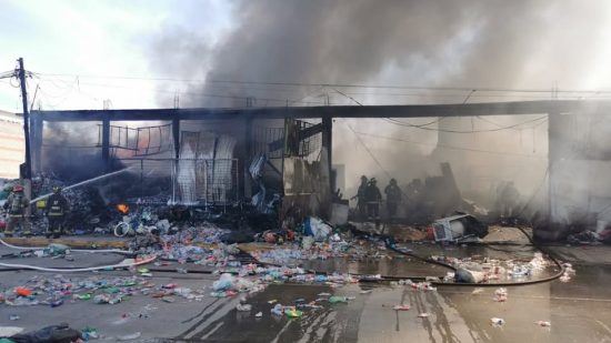 incendio recicladora texmaxcalac texmelucan