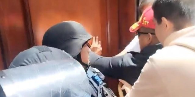 intentan ingresar al congreso de puebla reforma poder judicial