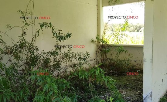 Interior de la Planta de Tratamiento de Aguas Residuales de San Lucas El Grande, en San Salvador El Verde 