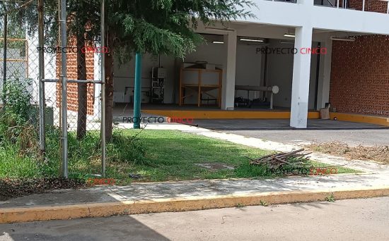 Interior de la Planta de Tratamiento de Aguas Residuales de San Simón Atzizintla, en San Salvador El Verde 