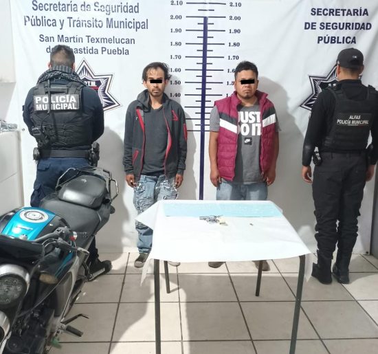 ladrones tlalancaleca detenidos tepatlaxco texmelucan policia