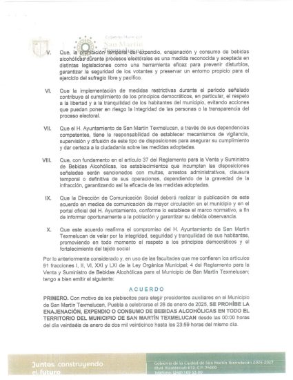 ley seca plebiscitos texmelucan 25 b