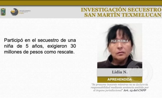 lidia secuetro menor texmelucan