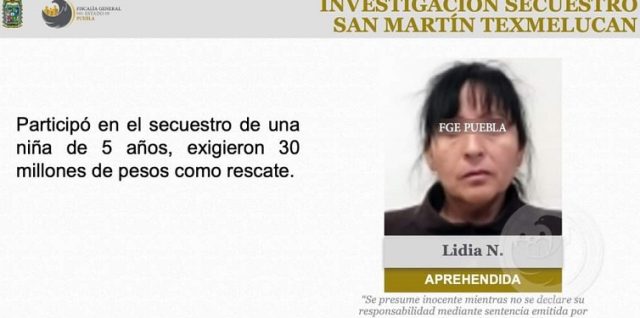 lidia secuetro menor texmelucan