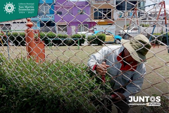 limpieza parques y jardines de San Martin Texmelucan b