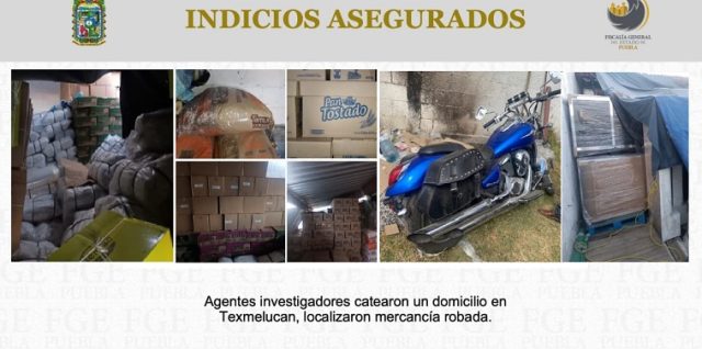 mercancia asegurada cateo el moral