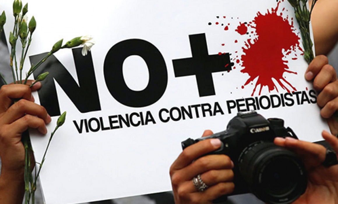 no mas violencia contra periodistas