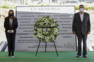 Autoridades acuden a evento en el que se recuerdan a las victimas de la explosión del ducto de Pemex en San Martín Texmelucan