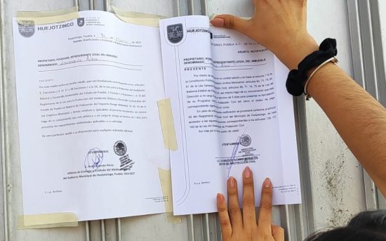 El gobierno municipal de Huejotzingo empezó a notificar a las empresas para que se regularicen y contribuyan al saneamiento de los ríos Xochiac y Atoyac