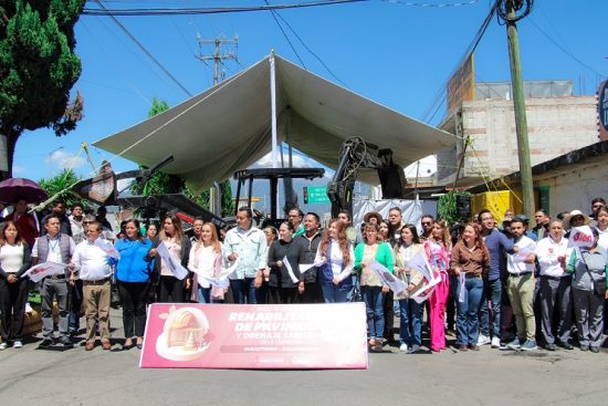 obra carretera Huejotzingo Xalmimilulco