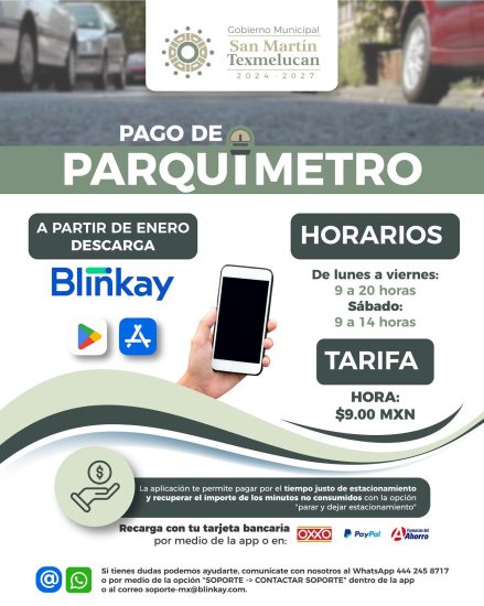 parquimetros texmelucan nueva empresa