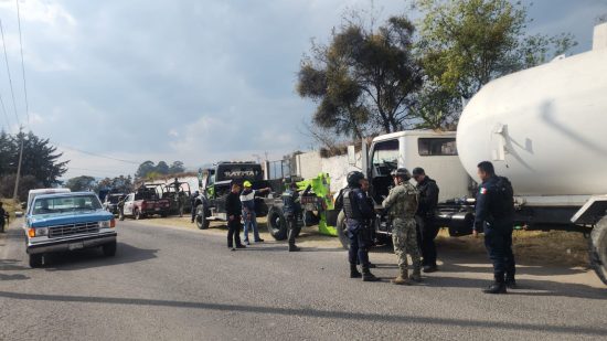 pipa asegurada coltzinog tlahuapan corralon