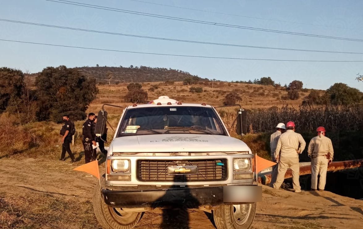 pipa asegurada el verde ducto