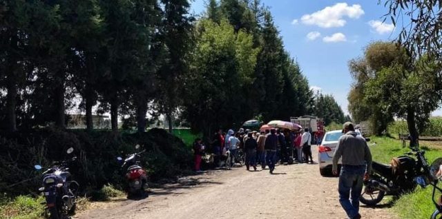 pobladores xalmimilulco casas ara huejotzingo manifestacion