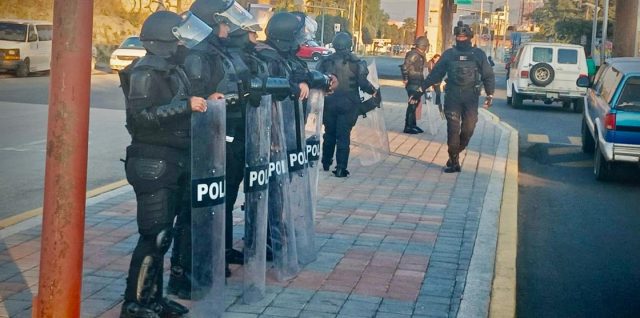 policia municipal antimotines tianguis san martin texmelucan