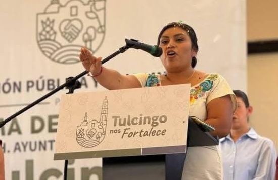 presidenta municipal de Tulcingo del Valle, Marubeth Meza