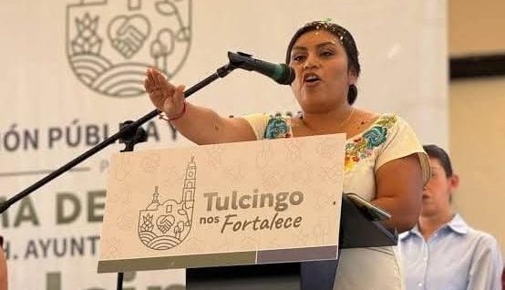 presidenta municipal de Tulcingo del Valle, Marubeth Meza