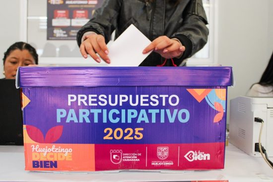 presupuesto participativo huejotzingo 2025