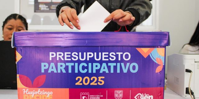 presupuesto participativo huejotzingo 2025