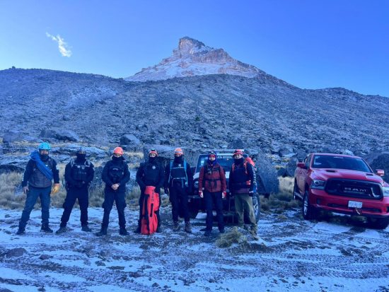 proteccion civil rescate alpinista iztaccihuatl poblano