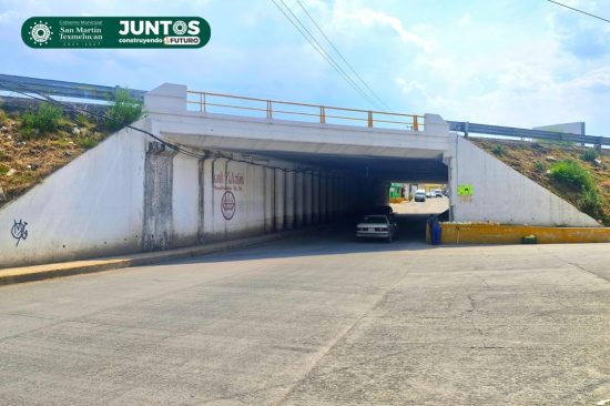 puente de Santa Catarina Hueyatzacoalco autopista mexico puebla
