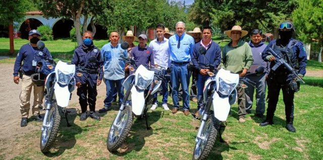 raul salinas chiautzingo policias donacion mendocinas motocicletas
