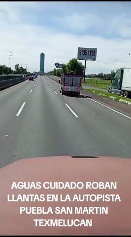 roban llantas a trailero en la a