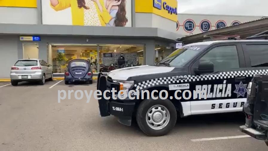 robo coppel tlaxcala patrulla