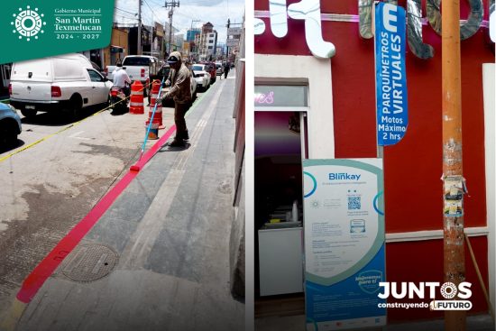 san martin texmelucan motocicletas estacionamiento via publica