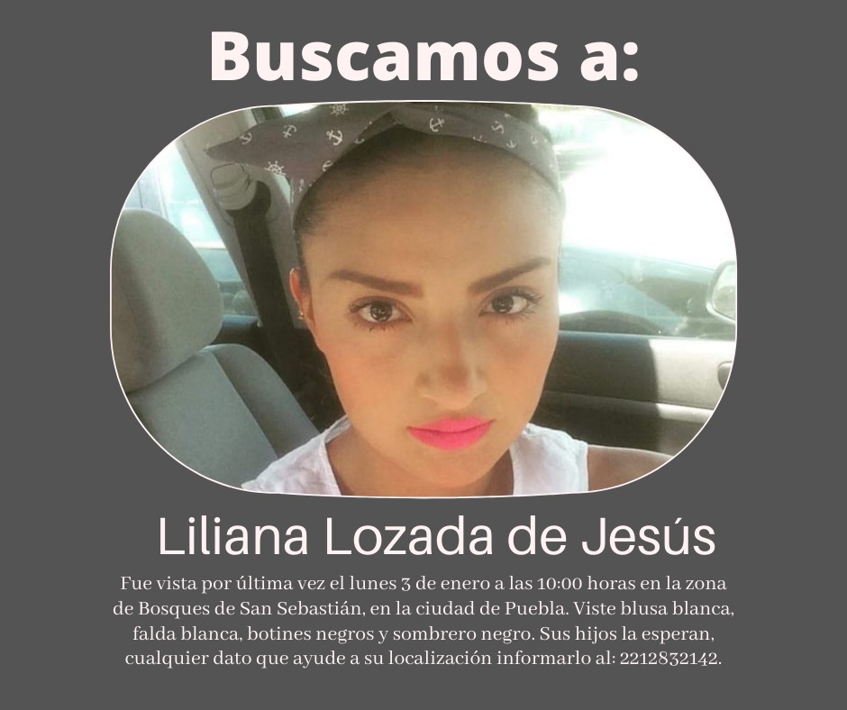 se busca a liliana puebla