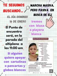 se busca marcha pacifica masiva