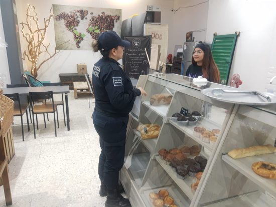 seguridad publica elemento negocio san martin texmelucan