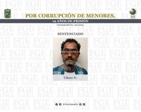 sentenciado corrupcion de menores