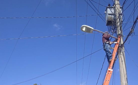 servicios publicos alumbrado comunidades texmelucan