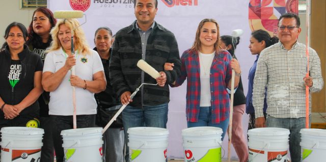 shamy spezia texmelucan huejotzingo escuela pintando obra