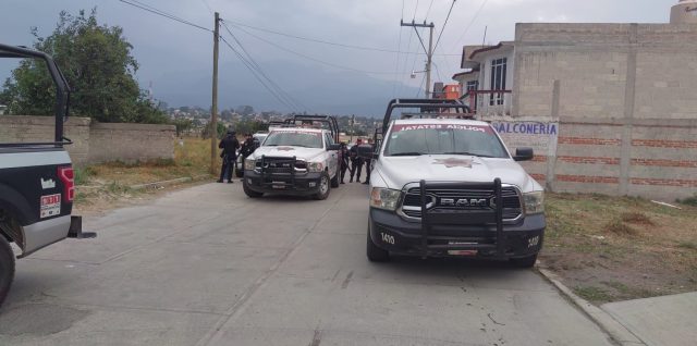 teoclaltzingo patrulla estatal policia elecciones
