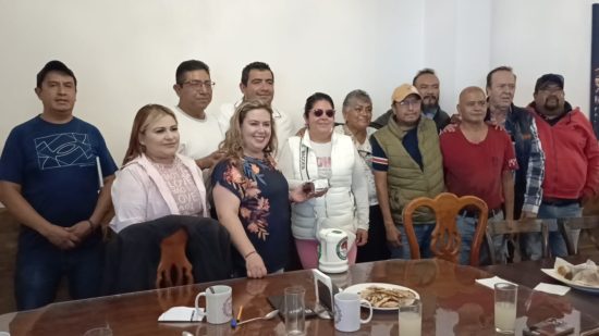 tianguisas Organizaciones Unidad del Tianguis de San Martin Texmelucan entrega de colecta a bomberos