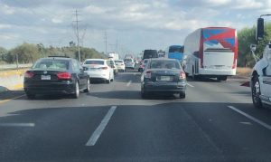 trafico autopista mexico puebla