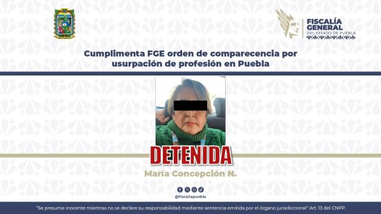 usurpacion funciones gobierno estatdo fge puebla microbiologia