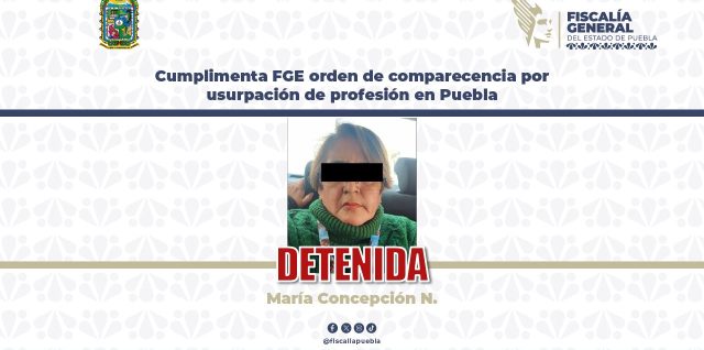 usurpacion funciones gobierno estatdo fge puebla microbiologia