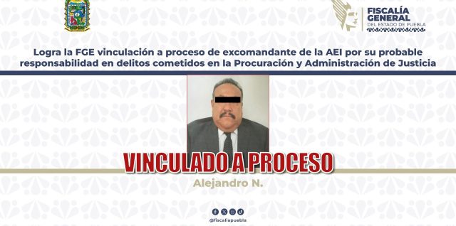 vinculado a proceso fiscal especializado fge puebla