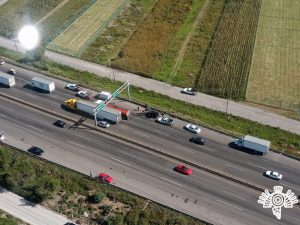 vista aerea autopista mexico puebla xoxtla operativo