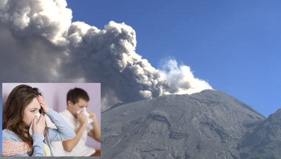 volcan popocatepetl rinitis alergica